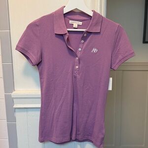 Aeropostale A87 Purple Polo Shirt size women’s small